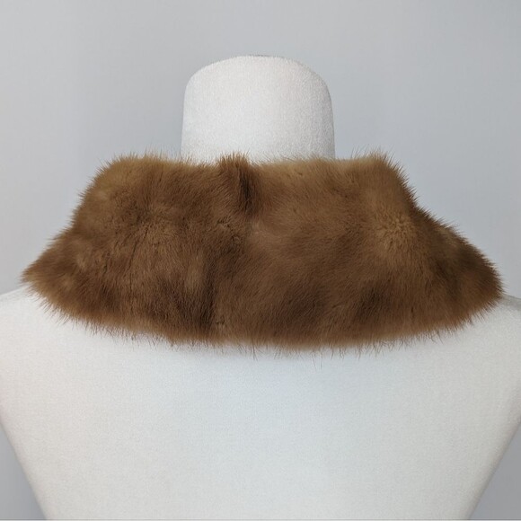 Vintage Faux Fur Collar Scarf - Picture 3 of 9